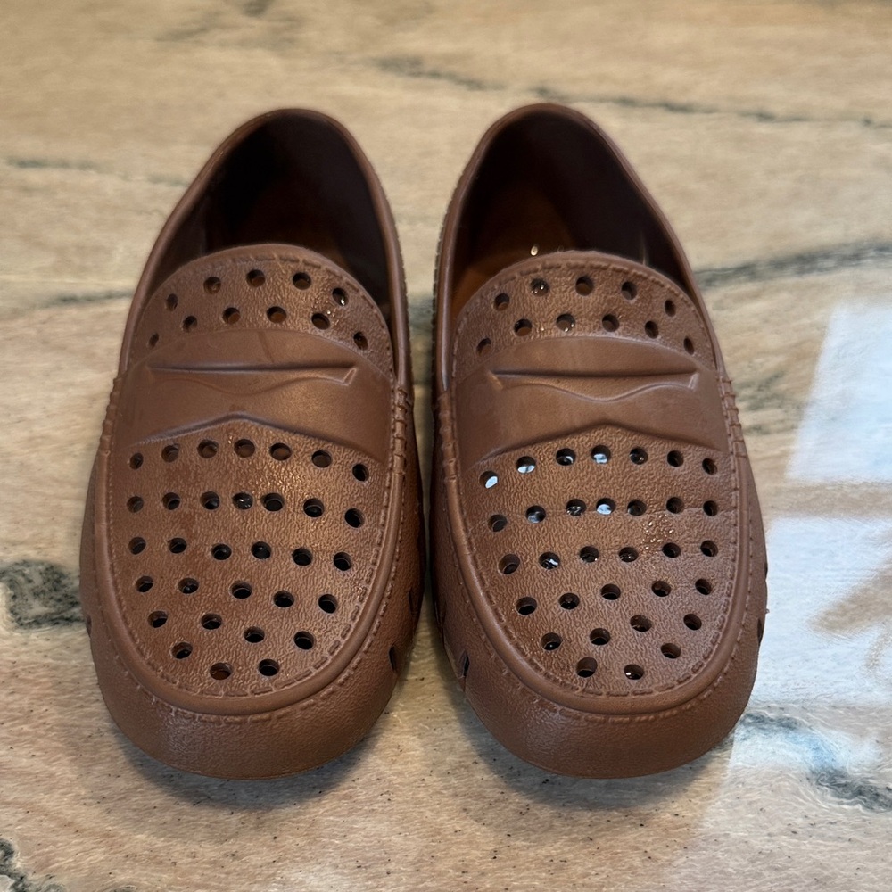 Kids Brown Loafers